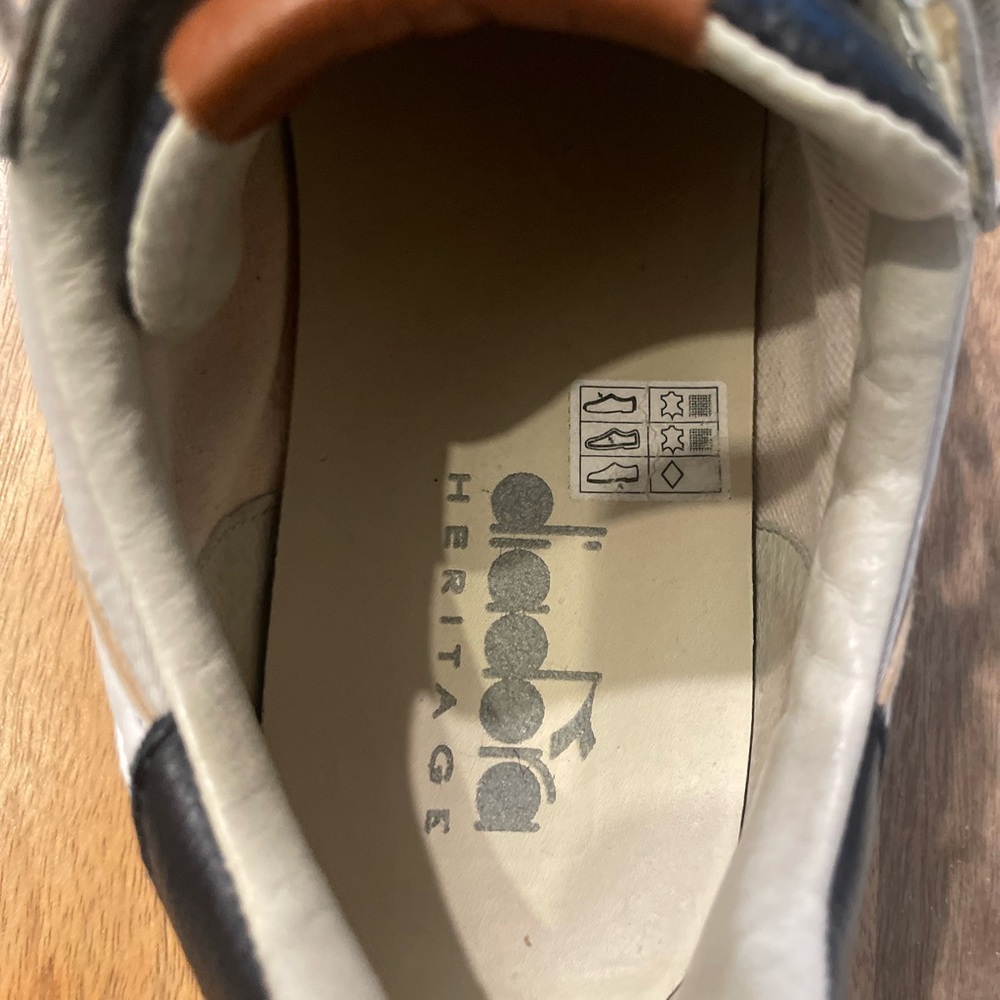 Diadora Heritage Equipe Gray and White size 11-11.5 - Picture 10 of 10